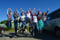 Велікодны канцэрт для насельнікаў дома-інтэрната ў Верцялішках падрыхтавала моладзевае братэрства Пакроўскага сабора