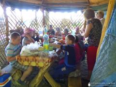 Приход храма деревни Верейки организовал выезд на фазенду для воспитанников воскресной школы Приход храма деревни Верейки организовал выезд на фазенду для воспитанников воскресной школы