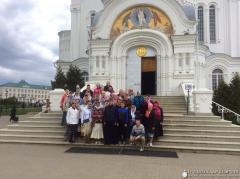 Прихожане Скидельского благочиния совершили паломничество в Дивеевский монастырь Прихожане Скидельского благочиния совершили паломничество в Дивеевский монастырь