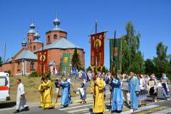 Крестный ход в честь Собора Всех Белорусских Святых в городе Мосты Крестный ход в честь Собора Всех Белорусских Святых в городе Мосты