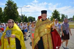 Крестный ход в честь Собора Всех Белорусских Святых в городе Мосты Крестный ход в честь Собора Всех Белорусских Святых в городе Мосты