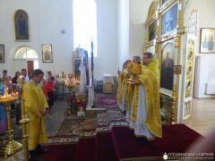 Престольный праздник в храме деревни Верейки Престольный праздник в храме деревни Верейки