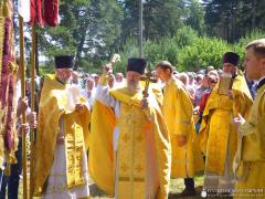 Престольный праздник в храме деревни Верейки Престольный праздник в храме деревни Верейки