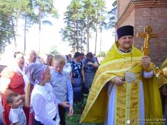 Престольный праздник в храме деревни Верейки Престольный праздник в храме деревни Верейки