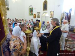 Престольный праздник в храме деревни Верейки Престольный праздник в храме деревни Верейки
