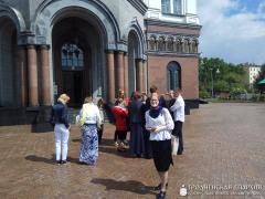 Состоялась поездка молодежи прихода преподобномученика Афанасия Брестского города Гродно в Москву и Екатеринбург
