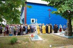 Архиепископ Артемий совершил литургию в храме деревни Лаша