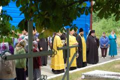 Архиепископ Артемий совершил литургию в храме деревни Лаша