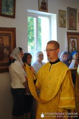 Архиепископ Артемий совершил литургию в храме деревни Гожа