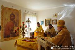 Архиепископ Артемий совершил литургию в храме деревни Гожа