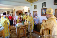 Архиепископ Артемий совершил литургию в храме деревни Гожа