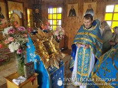 Пребывание иконы Жировичской Божией Матери в приходе храма в честь Рождества Христова г. Гродно Пребывание иконы Жировичской Божией Матери в приходе храма в честь Рождества Христова г. Гродно