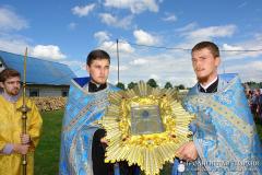 Жыровіцкі вобраз Прасвятой Багародзіцы прывезены ў Шчучын Жыровіцкі вобраз Прасвятой Багародзіцы прывезены ў Шчучын