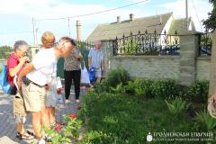 Храм поселка Зельва посетили туристы, участники велопробега из Германии Храм поселка Зельва посетили туристы, участники велопробега из Германии