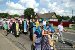 Икона Божией Матери «Жировичская» побывала в городе Мосты Икона Божией Матери «Жировичская» побывала в городе Мосты