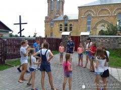 В поселке Россь завершила работу приходская смена летней воскресной школы В поселке Россь завершила работу приходская смена летней воскресной школы