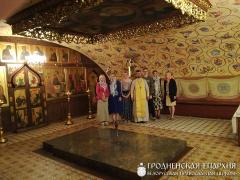 Прыхаджане Свята-Уладзіміраўскай царквы наведалі святыні Вільнюса Прыхаджане Свята-Уладзіміраўскай царквы наведалі святыні Вільнюса