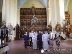 Прыхаджане Свята-Уладзіміраўскай царквы наведалі святыні Вільнюса Прыхаджане Свята-Уладзіміраўскай царквы наведалі святыні Вільнюса