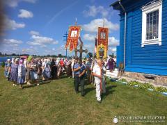 В храме деревни Пацевичи состоялось соборное богослужение духовенства Мостовского благочиния В храме деревни Пацевичи состоялось соборное богослужение духовенства Мостовского благочиния