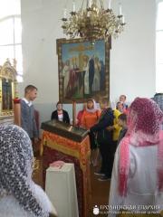 Группа детей с особенностями развития посетила Жировичский монастырь Группа детей с особенностями развития посетила Жировичский монастырь