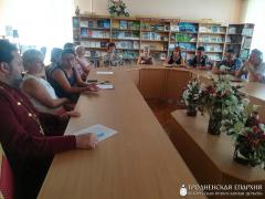 Настоятель прихода агрогородка Обухово встретился с представителями дома культуры Настоятель прихода агрогородка Обухово встретился с представителями дома культуры