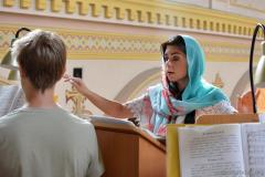 У дзень святкавання Праабражэння Гасподняга Архіепіскап Арцемій узначаліў літургію ў Пакроўскім саборы У дзень святкавання Праабражэння Гасподняга Архіепіскап Арцемій узначаліў літургію ў Пакроўскім саборы