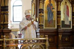 У дзень святкавання Праабражэння Гасподняга Архіепіскап Арцемій узначаліў літургію ў Пакроўскім саборы У дзень святкавання Праабражэння Гасподняга Архіепіскап Арцемій узначаліў літургію ў Пакроўскім саборы