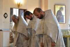 У дзень святкавання Праабражэння Гасподняга Архіепіскап Арцемій узначаліў літургію ў Пакроўскім саборы У дзень святкавання Праабражэння Гасподняга Архіепіскап Арцемій узначаліў літургію ў Пакроўскім саборы