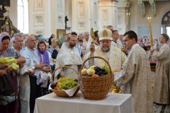 У дзень святкавання Праабражэння Гасподняга Архіепіскап Арцемій узначаліў літургію ў Пакроўскім саборы У дзень святкавання Праабражэння Гасподняга Архіепіскап Арцемій узначаліў літургію ў Пакроўскім саборы