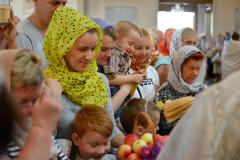 У дзень святкавання Праабражэння Гасподняга Архіепіскап Арцемій узначаліў літургію ў Пакроўскім саборы У дзень святкавання Праабражэння Гасподняга Архіепіскап Арцемій узначаліў літургію ў Пакроўскім саборы