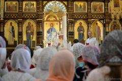 У дзень святкавання Праабражэння Гасподняга Архіепіскап Арцемій узначаліў літургію ў Пакроўскім саборы У дзень святкавання Праабражэння Гасподняга Архіепіскап Арцемій узначаліў літургію ў Пакроўскім саборы