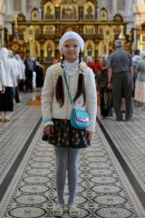 У дзень аддання свята Праабражэння Гасподняга архіепіскап Арцемій узначаліў літургію ў Пакроўскім саборы У дзень аддання свята Праабражэння Гасподняга архіепіскап Арцемій узначаліў літургію ў Пакроўскім саборы