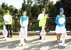 Акцыя, прысвечаная памяці дзяцей, загінулых у дарожна-транспартных здарэннях Акцыя, прысвечаная памяці дзяцей, загінулых у дарожна-транспартных здарэннях