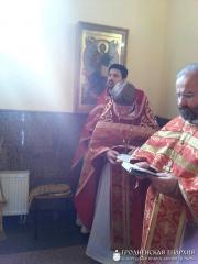 Архиепископ Артемий совершил литургию в малом храме прихода преподобномученика Серафима Жировицкого города Гродно Архиепископ Артемий совершил литургию в малом храме прихода преподобномученика Серафима Жировицкого города Гродно