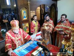 Архиепископ Артемий совершил литургию в малом храме прихода преподобномученика Серафима Жировицкого города Гродно Архиепископ Артемий совершил литургию в малом храме прихода преподобномученика Серафима Жировицкого города Гродно