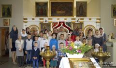 Начало учебного года в воскресной школе Свято-Михайловской церкви Скиделя Начало учебного года в воскресной школе Свято-Михайловской церкви Скиделя