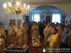 В храме покрова Пресвятой Богородицы состоялось соборное богослужение духовенства Волковысского благочиния В храме покрова Пресвятой Богородицы состоялось соборное богослужение духовенства Волковысского благочиния