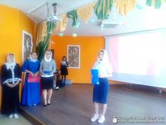 Первый урок в воскресной школе прихода Благовещения Пресвятой Богородицы города Волковыска Первый урок в воскресной школе прихода Благовещения Пресвятой Богородицы города Волковыска