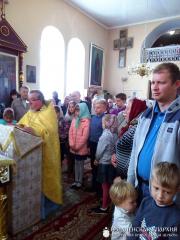 Первый урок в воскресной школе при храме вмч. Димитрия Солунского агрогородка Малая Берестовица Первый урок в воскресной школе при храме вмч. Димитрия Солунского агрогородка Малая Берестовица