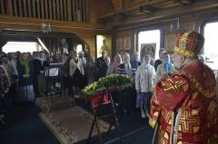 Архиепископ Артемий совершил литургию в малом храме прихода преподобномученика Афнасия Брестского города Гродно Архиепископ Артемий совершил литургию в малом храме прихода преподобномученика Афнасия Брестского города Гродно