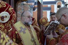 Архиепископ Артемий совершил литургию в малом храме прихода преподобномученика Афнасия Брестского города Гродно Архиепископ Артемий совершил литургию в малом храме прихода преподобномученика Афнасия Брестского города Гродно