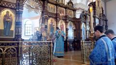 У Нядзелю 14-ю пасля Пяцідзясятніцы архіепіскап Арцемій узначаліў у Пакроўскім саборы літургію і здейсніў хіратоніі У Нядзелю 14-ю пасля Пяцідзясятніцы архіепіскап Арцемій узначаліў у Пакроўскім саборы літургію і здейсніў хіратоніі