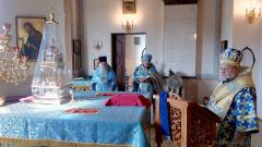 У Нядзелю 14-ю пасля Пяцідзясятніцы архіепіскап Арцемій узначаліў у Пакроўскім саборы літургію і здейсніў хіратоніі У Нядзелю 14-ю пасля Пяцідзясятніцы архіепіскап Арцемій узначаліў у Пакроўскім саборы літургію і здейсніў хіратоніі