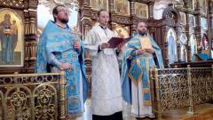 У Нядзелю 14-ю пасля Пяцідзясятніцы архіепіскап Арцемій узначаліў у Пакроўскім саборы літургію і здейсніў хіратоніі У Нядзелю 14-ю пасля Пяцідзясятніцы архіепіскап Арцемій узначаліў у Пакроўскім саборы літургію і здейсніў хіратоніі