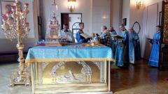 У Нядзелю 14-ю пасля Пяцідзясятніцы архіепіскап Арцемій узначаліў у Пакроўскім саборы літургію і здейсніў хіратоніі У Нядзелю 14-ю пасля Пяцідзясятніцы архіепіскап Арцемій узначаліў у Пакроўскім саборы літургію і здейсніў хіратоніі