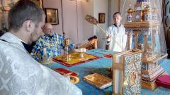 У Нядзелю 14-ю пасля Пяцідзясятніцы архіепіскап Арцемій узначаліў у Пакроўскім саборы літургію і здейсніў хіратоніі У Нядзелю 14-ю пасля Пяцідзясятніцы архіепіскап Арцемій узначаліў у Пакроўскім саборы літургію і здейсніў хіратоніі