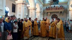 Архіепіскап Арцемій узначаліў у Пакроўскім саборы літургію і малебен на пачатак навучальнага года, асвяціў прыходскую школу Архіепіскап Арцемій узначаліў у Пакроўскім саборы літургію і малебен на пачатак навучальнага года, асвяціў прыходскую школу