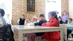 Архіепіскап Арцемій узначаліў у Пакроўскім саборы літургію і малебен на пачатак навучальнага года, асвяціў прыходскую школу Архіепіскап Арцемій узначаліў у Пакроўскім саборы літургію і малебен на пачатак навучальнага года, асвяціў прыходскую школу