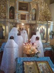 Соборное богослужение духовенства Волковысского благочиния, приуроченное к 40-му дню со времени преставления митрофорного протоиерея Павла Коржича Соборное богослужение духовенства Волковысского благочиния, приуроченное к 40-му дню со времени преставления митрофорного протоиерея Павла Коржича