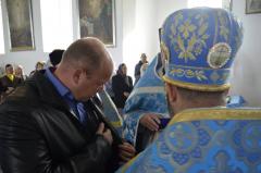 Архиепископ Артемий совершил литургию в храме деревни Гудевичи
